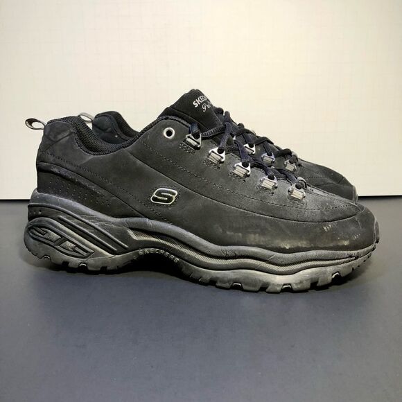 Womens SKECHERS Sport Premium Black Athletic Shoes / Size 9 - Picture 1 of 10